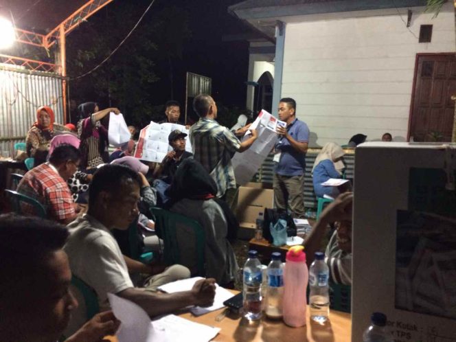 
 PSU TPS 1 Upai: Terjadi Selisih, Surat Suara DPRD Provinsi Sulut Dihitung Ulang