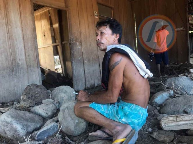 
 Rumah Rusak Parah Diterjang Banjir Bandang, Ini Harapan Ananias kepada Pemerintah