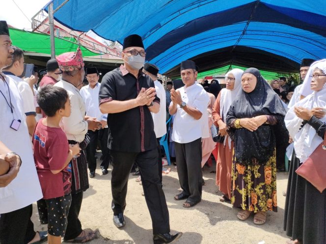 
					Bupati Limi beserta Jajaran OPD Hadiri Pemakaman Anggota DPRD Bolmong Mas’ud Lauma
