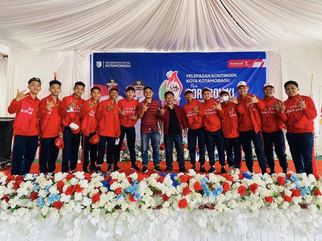 
 Tim Futsal Kotamobagu yang akan berlaga di Porprov Sulut ke-XI.