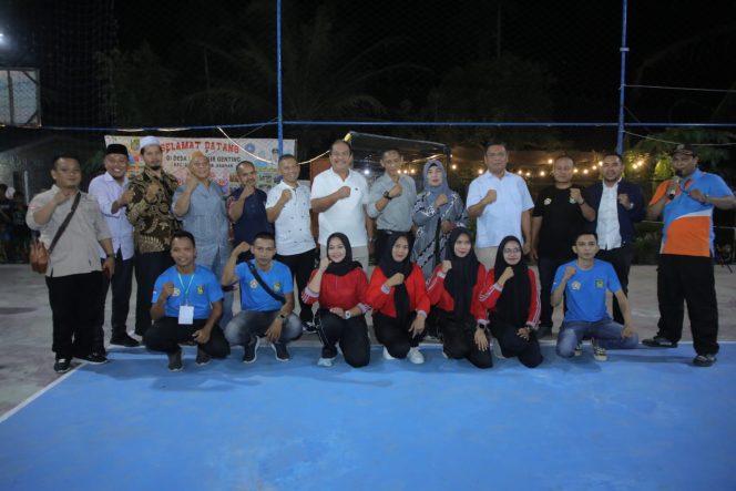
 Wakil Bupati Asahan Buka Semi Open Volleyball Hessa Air Genting