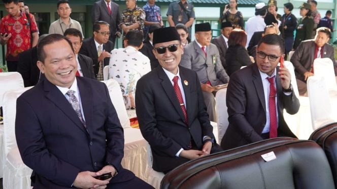 
 HUT ke-78 TNI, Bupati Iskandar: TNI Patriot NKRI, Pengawal Demokrasi untuk Indonesia Maju