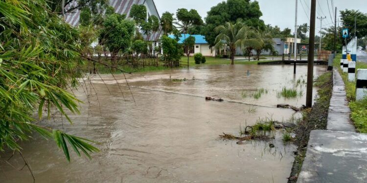Drainase Buruk, Kota Lolak Dikepung Luapan Air