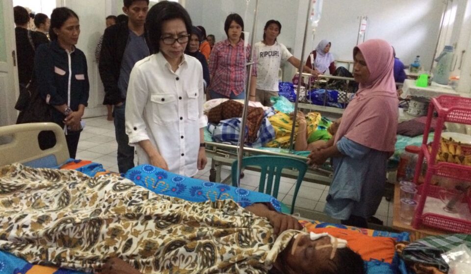 Jiwa Sosial Tinggi, Yasti Kunjungi Pasien RSU Kotamobagu