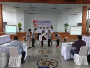 Suasana pleno rekapitulasi