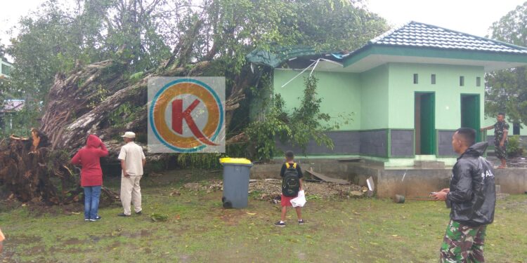 Beringin Tumbang Hantam Markas Kipan