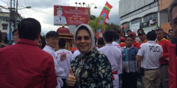 Tatong Bara Berbaur dengan Ribuan Warga di Cap Go Meh Kotamobagu