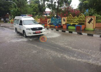 Begini Penampakan Banjir di Jalan KS Tubun dan Paloko Kinalang