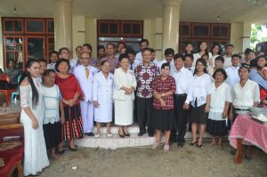 Foto bersama usai pentabishan