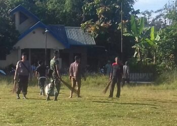 Tiga Desa di Bolmong Jadi Pusat Pelaksanaan Kegiatan TMMD ke 98