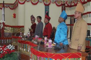 Suasana Paripurna DPRD Kabupaten Bolmong