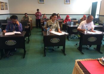 Calon Sekda Bolmong Presentase Makalah