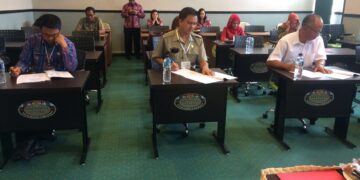 Calon Sekda Bolmong Presentase Makalah