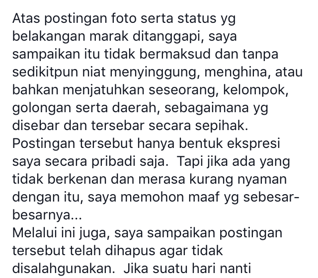 Dibully Habis- habisan di Medsos, Wanita Ini Minta Maaf