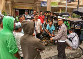 Kasat Lantas Ajak Pengemudi Bentor Jadi Pelopor Berkendara