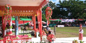 Walikota Irup HUT ke-10 Kotamobagu