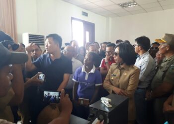 Bawa 100 Pol PP, Bupati Resmi Tutup Kegiatan PT Conch