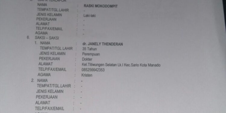 Dilaporkan ke Polresta Manado, Raski: Laporan Sudah Dicabut