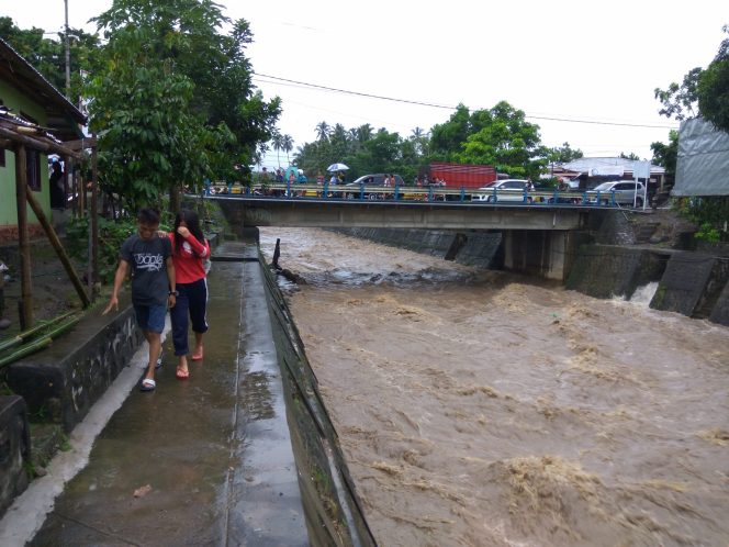 
Lokasi dua bocah terseret arus sungai