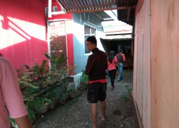 Rumah Orang Tua Dua Bocah Korban Hanyut Sepi
