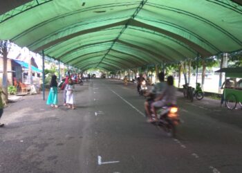 Pedagang Mulai Daftar di Pasar Senggol Poyowa Kecil