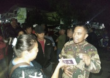Warga Gogagoman Mulai Dirikan Pasar Senggol