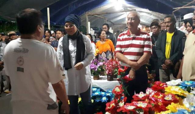 Tatong Ajak Pedagang ke Pasar Senggol Poyowa Kecil