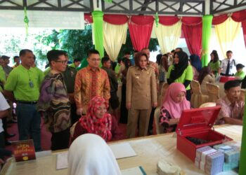 ADM Hadiri Penukaran Uang Baru di Kotamobagu