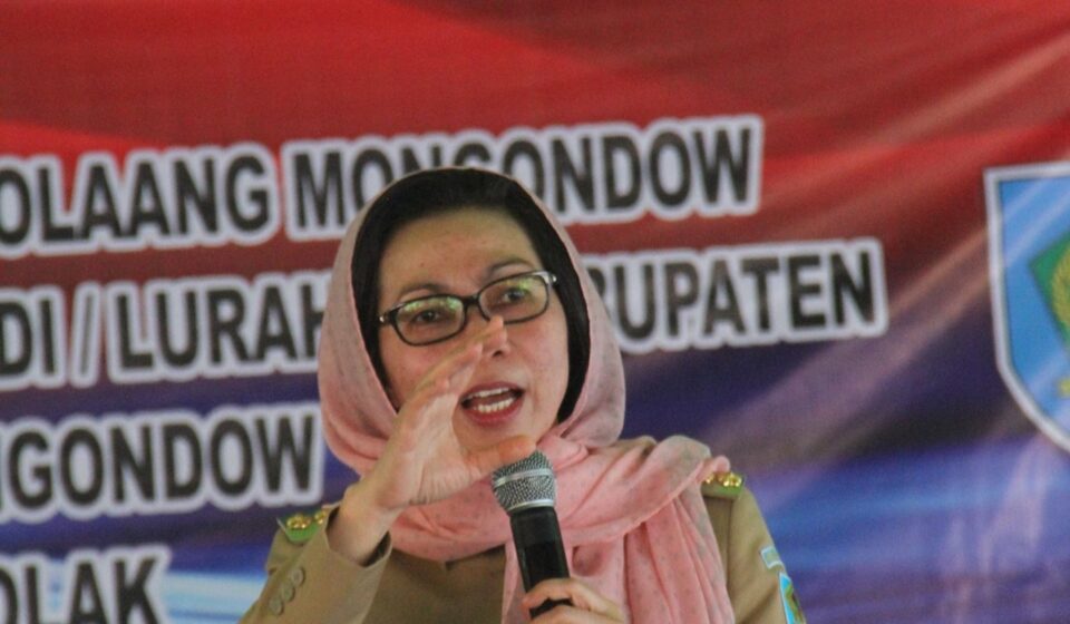 Warna Cat Pagar di Bolmong Diseragamkan Merah Putih