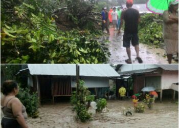 Banjir dan Tanah Longsor Terjadi di Gogagoman