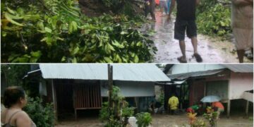 Banjir dan Tanah Longsor Terjadi di Gogagoman