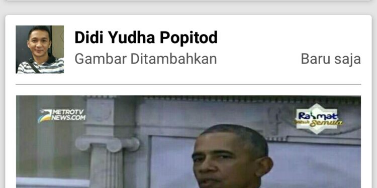 Netizen Bikin Meme Obama ke Mopait