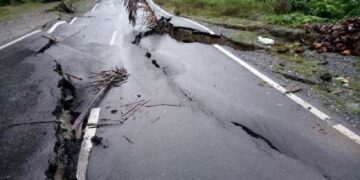 Jalan Uuwan – Matayangan Amblas