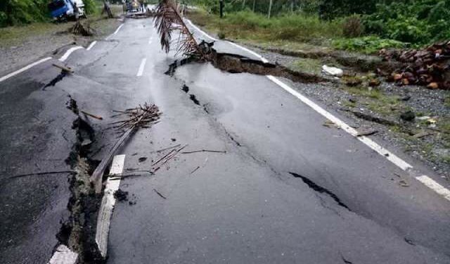 Jalan Uuwan – Matayangan Amblas