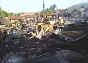 Begini Kondisi Terkini di Lokasi Kebakaran Gogagoman