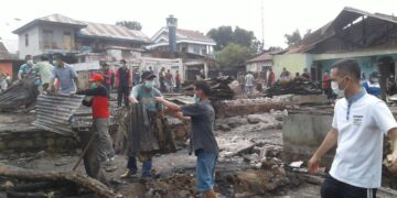 Tatong Perintahkan TRC Penuhi Kebutuhan Korban Kebakaran