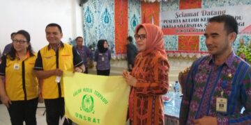 Tatong Terima Mahasiswa KKT Unsrat