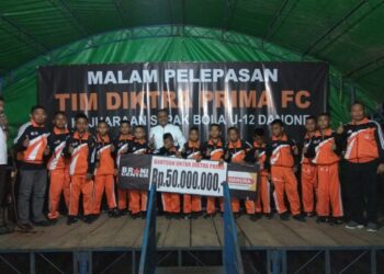 Diktra Prima Siap Harumkan Nama Kotamobagu di Danone Cup U-12