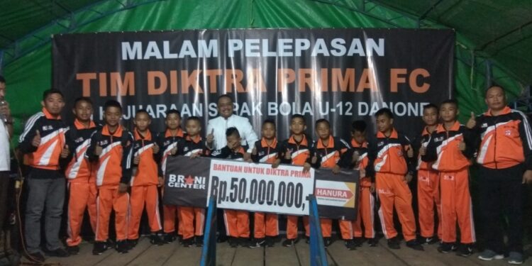 Diktra Prima Siap Harumkan Nama Kotamobagu di Danone Cup U-12