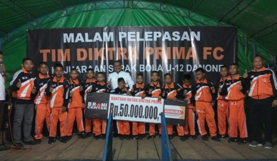 Diktra Prima Siap Harumkan Nama Kotamobagu di Danone Cup U-12