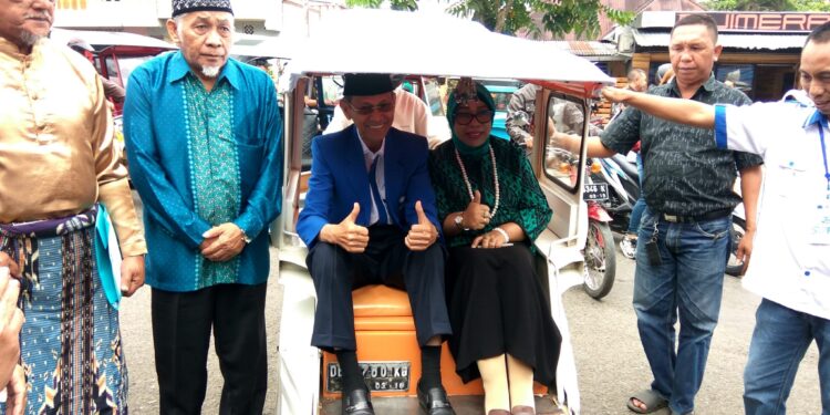 Naik Bentor, Jainuddin Resmi Mendaftar di PAN