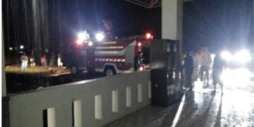 Kantor Bupati Bolsel Terbakar