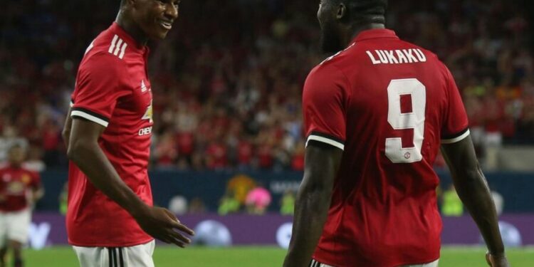 Duet Lukaku & Rashford Melukai Manchester City di Amerika