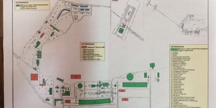 Tujuh Bangunan PT Conch Tak Miliki IMB