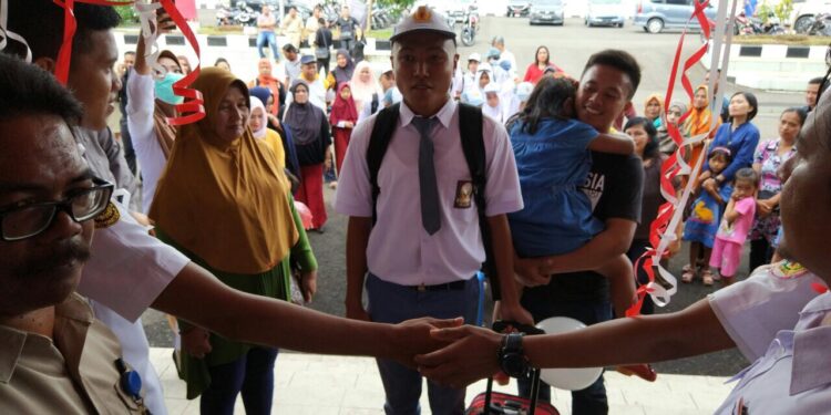 Calon Paskibraka Kotamobagu Dikarantina Usai Jalani Tantingan