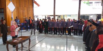 Daftar Pejabat Eselon III dan IV yang Dilantik Tatong Bara (1)