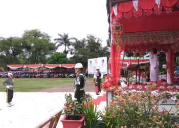 Tatong Irup, Upacara HUT Proklamasi Berlangsung Khidmat