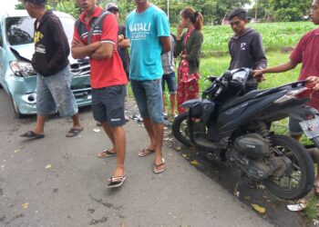 Tabrak Mobil Hingga Ringsek di Mogolaing, Remaja Poyowa Kecil Nyaris Tewas