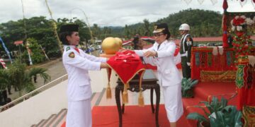 Upacara HUT ke-72 RI di Bolmong Berlangsung Khidmat