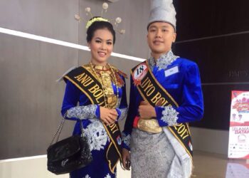 Boltim Utus Try dan Winona ke Ajang Nyong Noni Sulut   